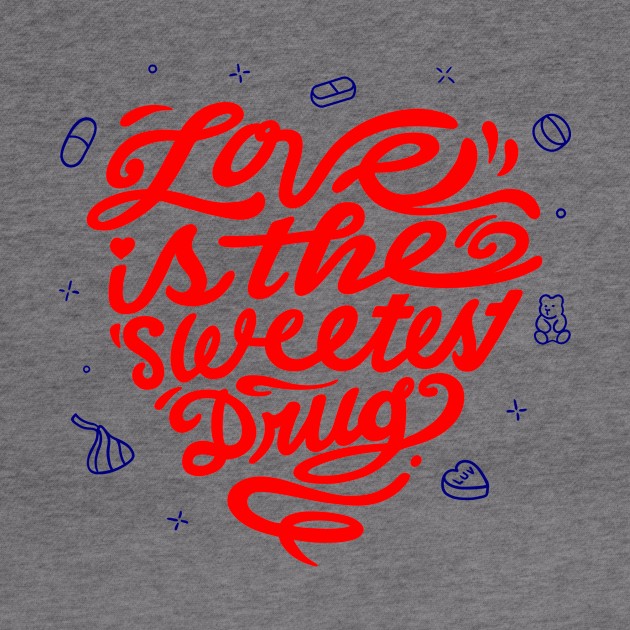 Love is sweet by Moe Tees